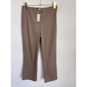 ECRU Prince Flared Cropped Dress Pants Size Medium NWT